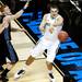 Michigan freshman Mitch McGary passes under the rim in the game against South Dakota State on Thursday, March 21. Daniel Brenner I AnnArbor.com